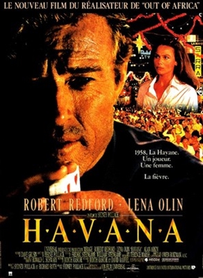Havana movie posters (1990) wooden framed poster