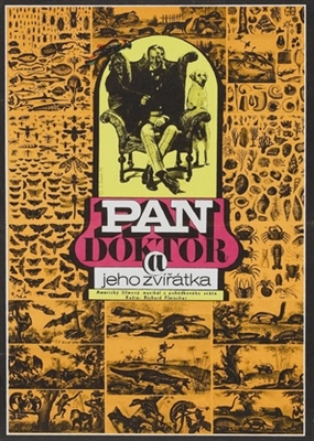 Doctor Dolittle movie posters (1967) wooden framed poster