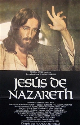 Jesus of Nazareth movie posters (1977) wood print