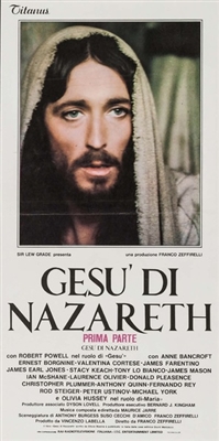 Jesus of Nazareth movie posters (1977) poster with hanger