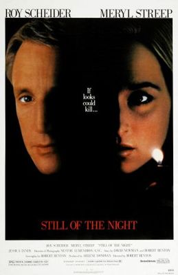 Still of the Night movie poster (1982) canvas poster