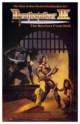 Deathstalker and the Warriors from Hell movie posters (1988) Longsleeve T-shirt