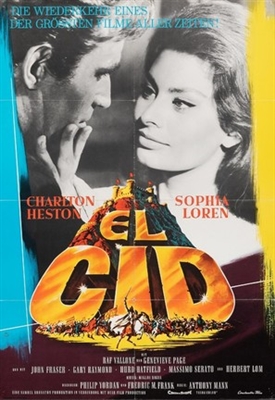 El Cid movie posters (1961) pillow