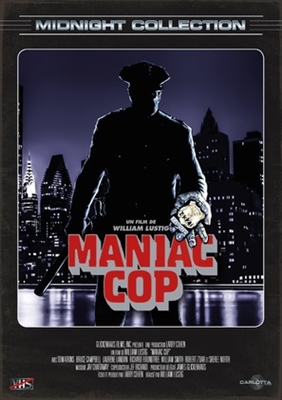 Maniac Cop movie posters (1988) wood print
