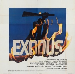 Exodus movie posters (1960) Stickers MOV_1812620