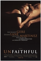 Unfaithful movie posters (2002) t-shirt #3559590