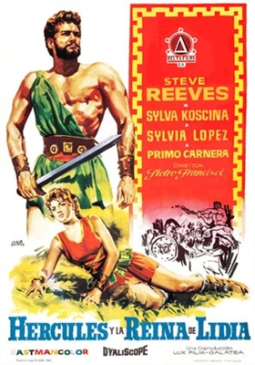 Ercole e la regina di Lidia movie posters (1959) pillow