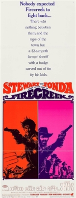 Firecreek movie posters (1968) metal framed poster
