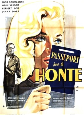 Passport to Shame movie posters (1958) wood print