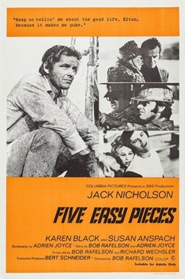 Five Easy Pieces movie posters (1970) Poster MOV_1813740