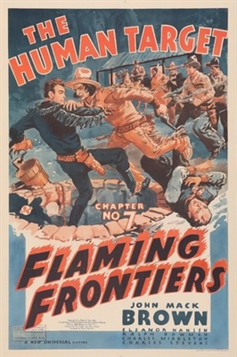 Flaming Frontiers movie posters (1938) Stickers MOV_1814018