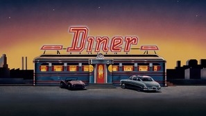 Diner movie posters (1982) canvas poster