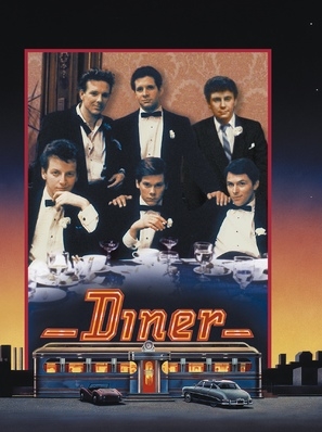 Diner movie posters (1982) pillow