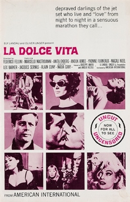La dolce vita movie posters (1960) puzzle MOV_1814218
