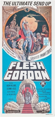 Flesh Gordon movie posters (1974) poster with hanger