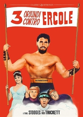 The Three Stooges Meet Hercules movie posters (1962) wood print