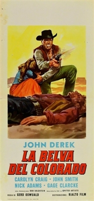 Fury at Showdown movie posters (1957) canvas poster
