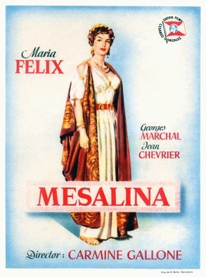 Messalina movie posters (1951) pillow