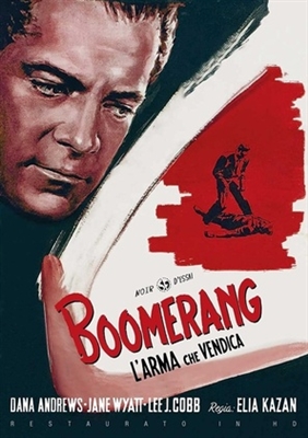 Boomerang! movie posters (1947) wood print