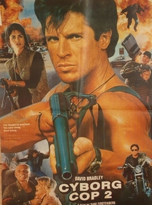Cyborg Cop II movie posters (1994) wood print