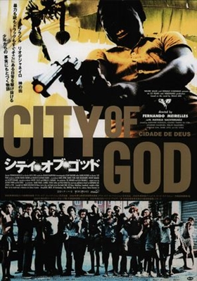 Cidade de Deus movie posters (2002) wood print