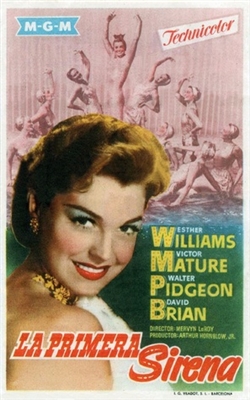 Million Dollar Mermaid movie posters (1952) Stickers MOV_1816448
