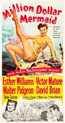 Million Dollar Mermaid movie posters (1952) poster