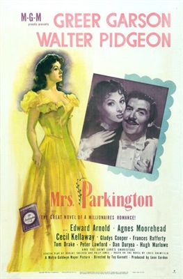Mrs. Parkington movie posters (1944) canvas poster