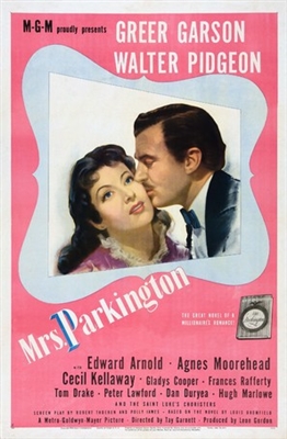 Mrs. Parkington movie posters (1944) canvas poster