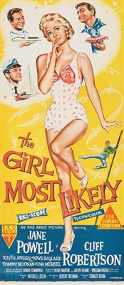 The Girl Most Likely movie posters (1958) Poster MOV_1816893