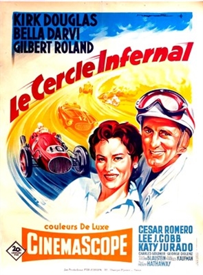 The Racers movie posters (1955) poster