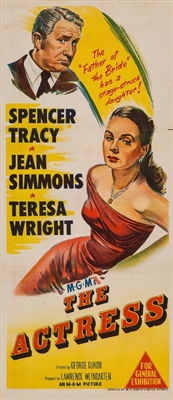 The Actress movie posters (1953) t-shirt