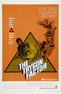 The Trygon Factor movie posters (1966) wood print