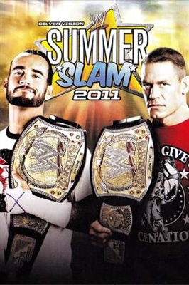 WWE SummerSlam movie posters (2011) metal framed poster