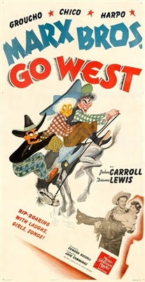 Go West movie posters (1940) Mouse Pad MOV_1817648