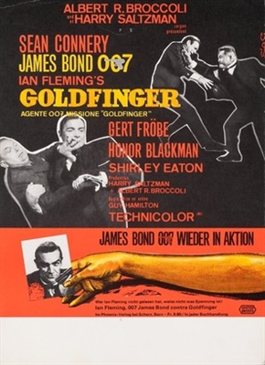 Goldfinger movie posters (1964) puzzle MOV_1818525
