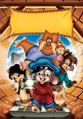 An American Tail: The Treasure of Manhattan Island movie posters (1998) Stickers MOV_1818650
