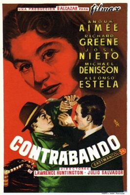 Contraband Spain movie posters (1955) poster