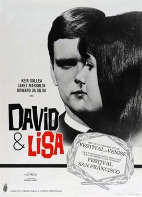David and Lisa movie posters (1962) wood print