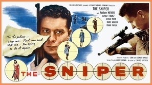The Sniper movie posters (1952) wood print
