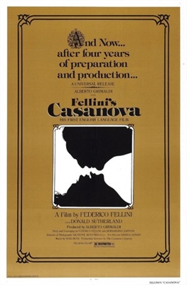 Il Casanova di Federico Fellini movie posters (1976) hoodie