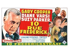 Ten North Frederick movie posters (1958) sweatshirt