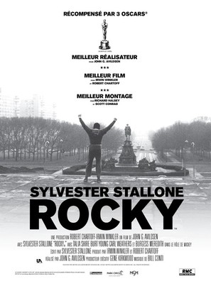 Rocky movie posters (1976) Stickers MOV_1819833