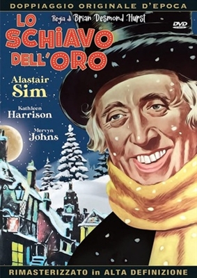 Scrooge movie posters (1951) wood print