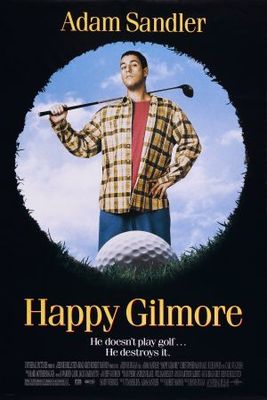 Happy Gilmore movie poster (1996) Stickers MOV_181afe60