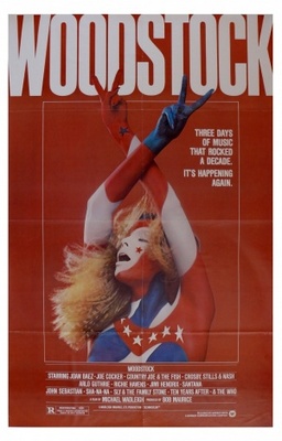 Woodstock movie poster (1970) metal framed poster
