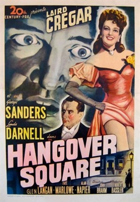Hangover Square movie posters (1945) wooden framed poster