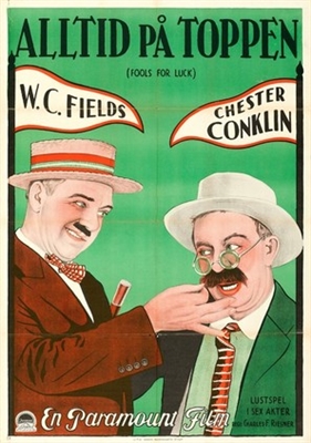 Fools for Luck movie posters (1928) canvas poster