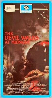 La plus longue nuit du diable movie posters (1971) wooden framed poster