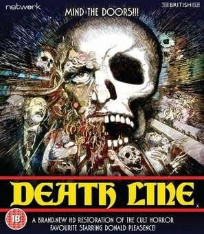 Death Line movie posters (1972) tote bag
